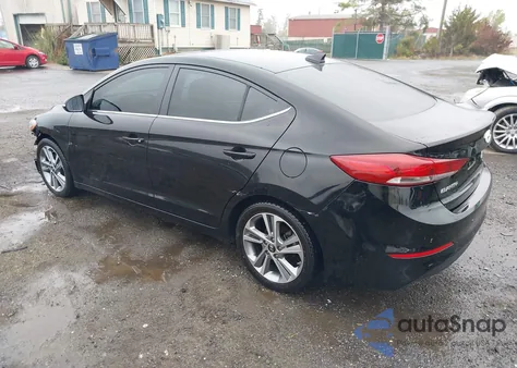 2018 Hyundai Elantra Limited z USA, uszkodzony, nr VIN KMHD84LF5JU449228